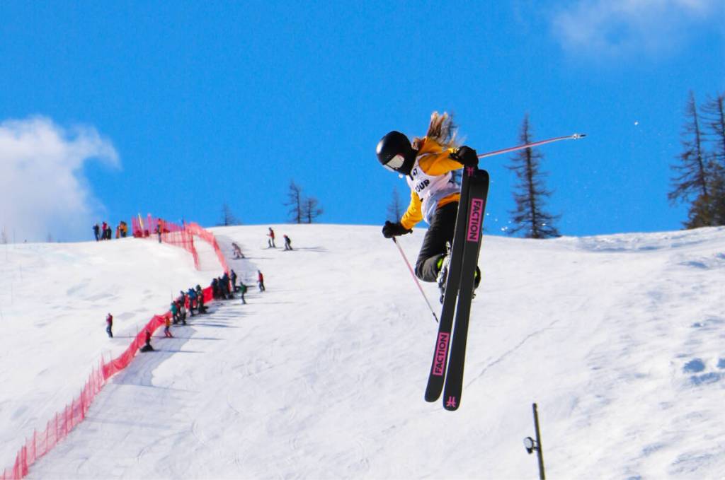 Big Air hit the slopes at Red Mountain with the ladies Freestyle skiers flying to new heights on an epic day to wrap up the Trail-Rossland 2026 BC Winter Games. (Jim Bailey/Trail Times)